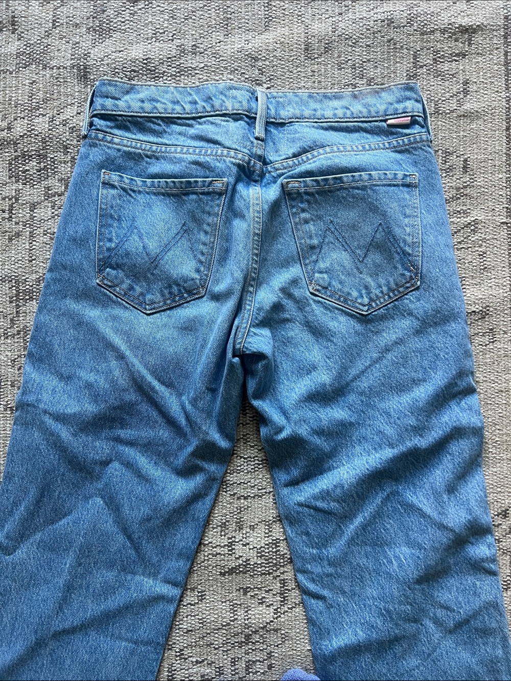Classic Light Blue Straight Leg Jeans - Picture 6 of 7